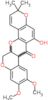 (13aS)-6-hydroxy-9,10-dimethoxy-3,3-dimethyl-13,13a-dihydro-3H-chromeno[3,4-b]pyrano[2,3-h]chrom...