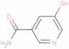 3-Pyridinecarboxamide,5-hydroxy-(9CI)