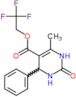 2,2,2-trifluoroethyl 6-methyl-2-oxo-4-phenyl-1,2,3,4-tetrahydropyrimidine-5-carboxylate