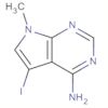 7H-Pyrrolo[2,3-d]pyrimidin-4-amine, 5-iodo-7-methyl-