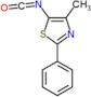 5-isocyanato-4-methyl-2-phenyl-1,3-thiazole