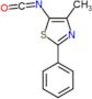 5-Isocyanato-4-methyl-2-phenylthiazole