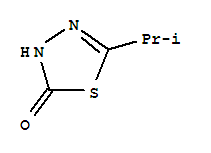 5-(1-Methylethyl)-1,3,4-thiadiazol-2(3H)-one