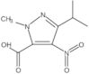 1-Methyl-3-(1-methylethyl)-4-nitro-1H-pyrazole-5-carboxylic acid