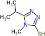 2,4-Dihydro-4-methyl-5-(1-methylethyl)-3H-1,2,4-triazole-3-thione