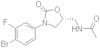 N-[[(5S)-3-(4-Bromo-3-fluorophenyl)-2-oxo-5-oxazolidinyl]methyl]acetamide