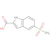 1H-Indole-2-carboxylic acid, 5-(methylsulfonyl)-