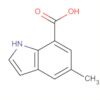 1H-Indole-7-carboxylic acid, 5-methyl-