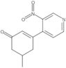 5-Methyl-3-(3-nitro-4-pyridinyl)-2-cyclohexen-1-one