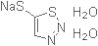 1,2,3-Thiadiazole-5-thiol, sodium salt, hydrate (1:1:2)