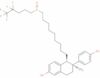 (5S,6S)-6-(4-hydroxyphenyl)-6-methyl-5-[9-(4,4,5,5,5-pentafluoropentyl sulfinyl)nonyl]tetralin-2-ol