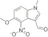 5-Methoxy-1-methyl-4-nitroindole-3-carboxaldehyde