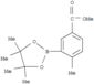 Benzoicacid, 4-methyl-3-(4,4,5,5-tetramethyl-1,3,2-dioxaborolan-2-yl)-, methyl ester