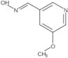 5-Methoxy-3-pyridinecarboxaldehyde oxime