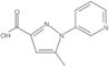 5-Methyl-1-(3-pyridinyl)-1H-pyrazole-3-carboxylic acid