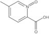 2-Pyridinecarboxylic acid, 5-methyl-, 1-oxide