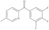 (5-Methyl-2-pyridinyl)(3,4,5-trifluorophenyl)methanone