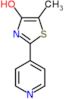 5-methyl-2-pyridin-4-yl-1,3-thiazol-4-ol