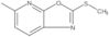 5-Methyl-2-(methylthio)oxazolo[5,4-b]pyridine