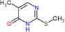 5-methyl-2-(methylsulfanyl)pyrimidin-4(3H)-one