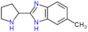 6-Methyl-2-(2-pyrrolidinyl)-1H-benzimidazole