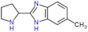 6-methyl-2-pyrrolidin-2-yl-1H-benzimidazole