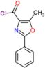 5-methyl-2-phenyl-1,3-oxazole-4-carbonyl chloride