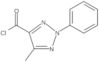 5-methyl-2-phenyl-2H-1,2,3-triazole-4-carbonyl chloride