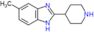 5-methyl-2-(piperidin-4-yl)-1H-benzimidazole
