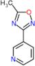 3-(5-methyl-1,2,4-oxadiazol-3-yl)pyridine