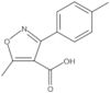 5-Methyl-3-(4-methylphenyl)-4-isoxazolecarboxylic acid