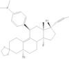 Estr-9-en-3-one, 11-[4-(dimethylamino)phenyl]-5,17-dihydroxy-17-(1-propyn-1-yl)-, cyclic 1,2-ethan…