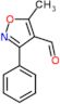 5-methyl-3-phenylisoxazole-4-carbaldehyde