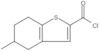 4,5,6,7-Tetrahydro-5-methylbenzo[b]thiophene-2-carbonyl chloride