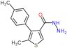 5-Methyl-4-(4-methylphenyl)-3-thiophenecarboxylic acid hydrazide