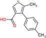 5-methyl-4-(4-methylphenyl)thiophene-3-carboxylic acid