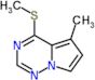 5-methyl-4-(methylsulfanyl)pyrrolo[2,1-f][1,2,4]triazine