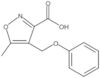 5-Methyl-4-(phenoxymethyl)-3-isoxazolecarboxylic acid