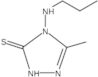 2,4-Dihydro-5-methyl-4-(propylamino)-3H-1,2,4-triazole-3-thione