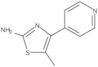 5-Metil-4-(4-piridinil)-2-tiazolamina