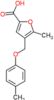 5-methyl-4-[(4-methylphenoxy)methyl]furan-2-carboxylic acid