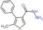 5-methyl-4-phenylthiophene-3-carbohydrazide