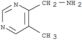 4-Pyrimidinemethanamine,5-methyl-