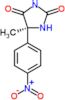 2,4-Imidazolidinedione, 5-methyl-5-(4-nitrophenyl)-