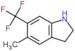 5-methyl-6-(trifluoromethyl)-2,3-dihydro-1H-indole