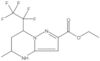 Ethyl 4,5,6,7-tetrahydro-5-methyl-7-(1,1,2,2,2-pentafluoroethyl)pyrazolo[1,5-a]pyrimidine-2-carbox…