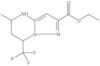 Ethyl 4,5,6,7-tetrahydro-5-methyl-7-(trifluoromethyl)pyrazolo[1,5-a]pyrimidine-2-carboxylate