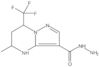 4,5,6,7-Tetrahydro-5-methyl-7-(trifluoromethyl)pyrazolo[1,5-a]pyrimidine-3-carboxylic acid hydrazi…