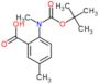 2-[[(1,1-Dimethylethoxy)carbonyl]methylamino]-5-methylbenzoic acid