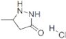3-Pyrazolidinone, 5-methyl-, monohydrochloride